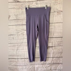 REI Cooperative Purple High-Waist Leggings like new condition